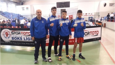 Kağıtsporlu Boksörler, Türkiye Şampiyonasında 3 Madalya Kazandı