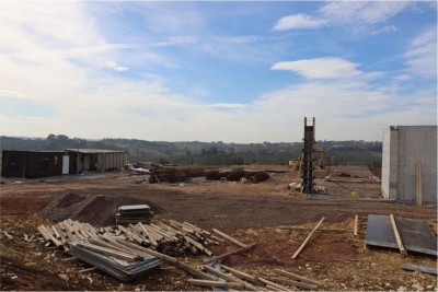 Kandıra Fındık Depolama Tesisi'nde ilerleme yüzde 20