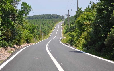 Kandıra köy yolları artık daha konforlu