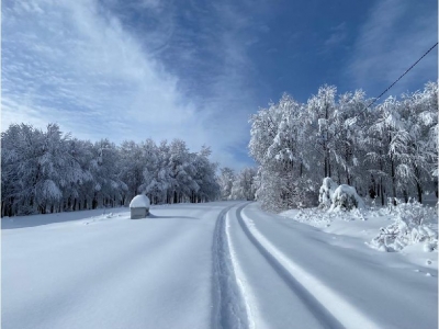 Kartepe kış masalı gibi