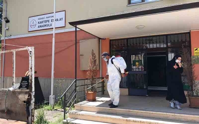 KARTEPE’DE OKULLAR SINAVA HAZIRLANDI