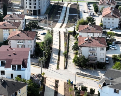 Kartepe'ye modern yürüyüş ve bisiklet yolu