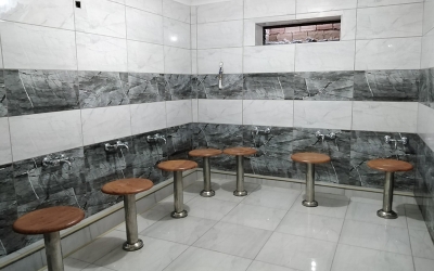 Kefken Merkez Cami şadırvanı yenilendi