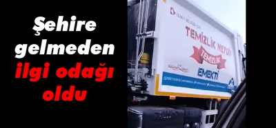 Kente gelmeden ilgi odağı oldu 