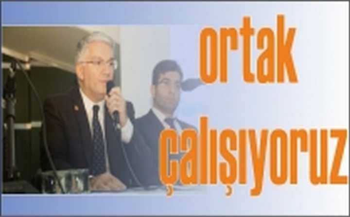 “Kentin geleceği için 12 belediyemizle ortak çalışıyoruz”