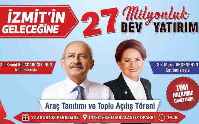 Kılıçdaroğlu ve Akşener geliyor