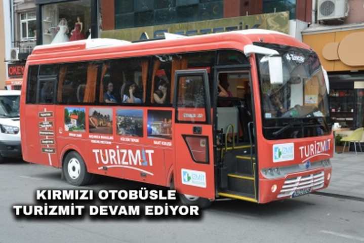 KIRMIZI OTOBÜSLE TURİZMİT DEVAM EDİYOR