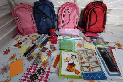 Kırsal alanlardaki bin öğrencinin yüzü güldü;  Birinci sınıfların okul çantası Büyükşehir’den