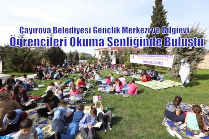 Kitap Okuma Şenliğinde Buluştular
