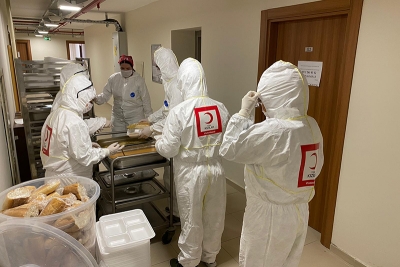 Kızılay’dan yaklaşık 20 bin kişiye karantina yemeği