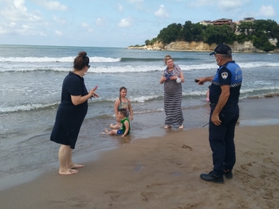 Kocaeli Zabıtası plajlarda görev başında