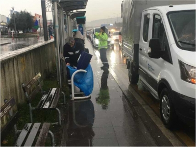 Kocaeli’de duraklar pırıl pırıl