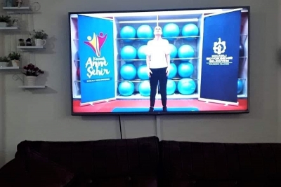 Kocaelili anneler sporu evlerinde yapıyor