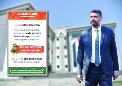 KOCAMAN İSRAFA DUR DEDİ