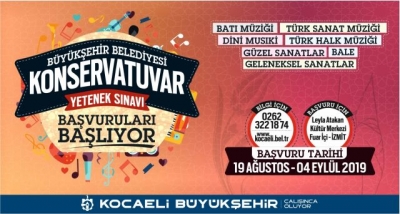 Konservatuar başvuruları başlıyor