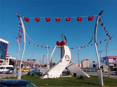 Körfez bayraklarla donatıldı