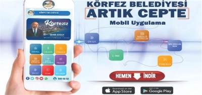 Körfez Belediyesi artık cepte