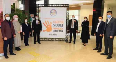 Körfez Belediyesi ‘kadına şiddete’ hayır dedi