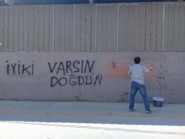 KÖRFEZDE DUVAR TEMİZLİĞİ