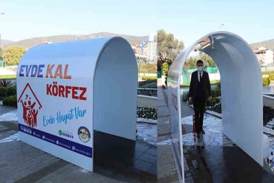 Körfez’e ‘mobil’ dezenfeksiyon tünelleri