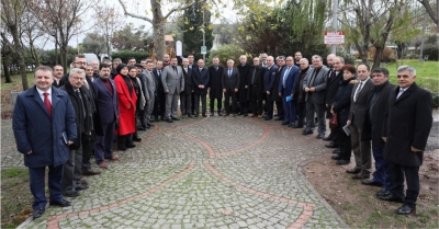 Körfezli muhtarlarla buluştu