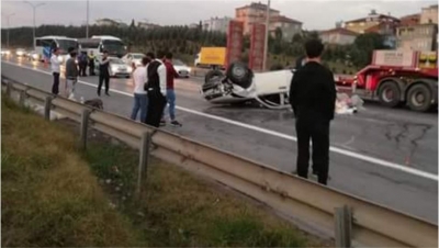 Korkunç Kaza Gebze'de Meydana Geldi