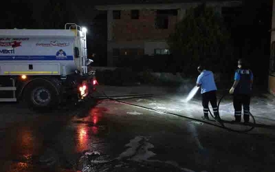 Koronavirüse karşı gece mesaisi 