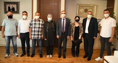 KOSİDEF’ten Çiftçi’ye teşekkür ziyareti