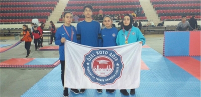 KOTO Okulu öğrencilerinden Karate’de yeni başarılar