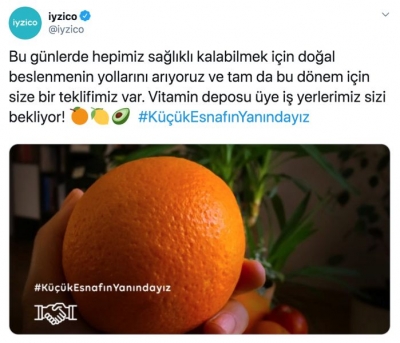 Küçük Esnafın Yanındayız!