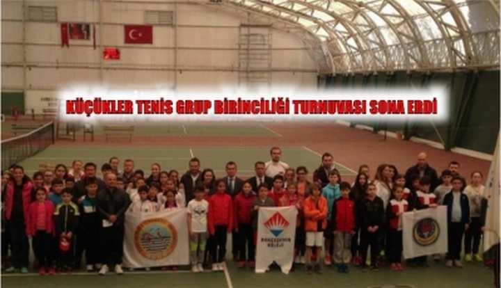 KÜÇÜKLER TENİS GRUP BİRİNCİLİĞİ TURNUVASI SONA ERDİ.