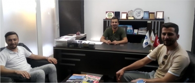 KURT VE AYDIN'DAN ZİYARET