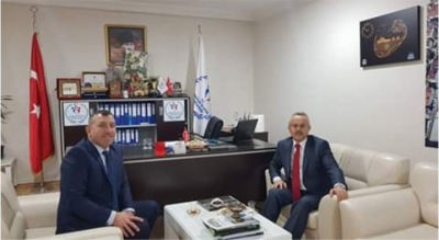 Kuruçay, Gençlik ve Spor İlçe Müdürünü ziyaret etti