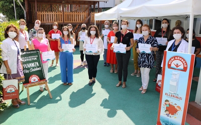 Kurumlara Covid-19 eğitimleri sürüyor