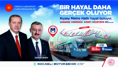 Kuzey Metro hattı 2024 yatırım programına alındı