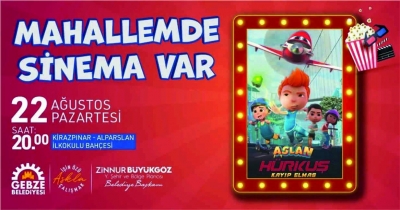 MAHALLEMDE SİNEMA VAR ETKİNLİKLERİ BAŞLIYOR