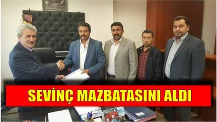 Mazbatasını Aldı
