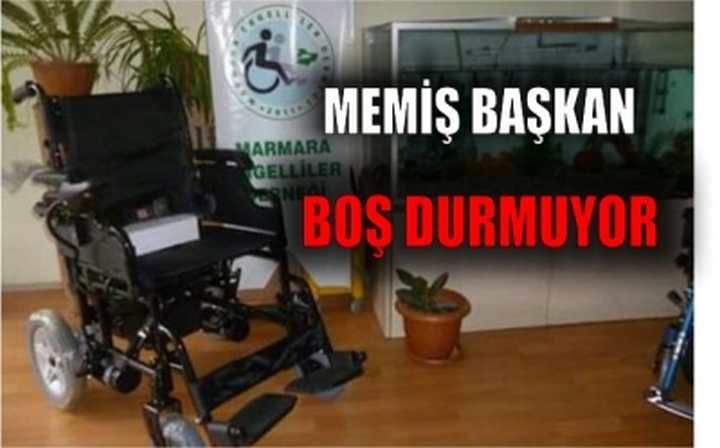 MEMİŞ BAŞKAN BOŞ DURMUYOR