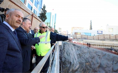 ‘’Metro inşaatında hiçbir aksama yok’’