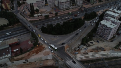 Mevlana Kavşağı tekrar trafiğe açıldı
