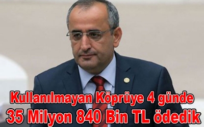 MİLLETE 100 MİLYONLUK BAYRAM FATURASI