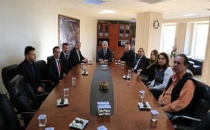 Mimarlar ve inşaat mühendislerinden Başkan Vekili Özak’a ziyaret