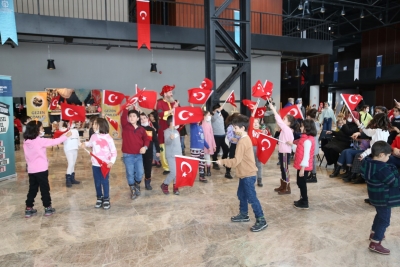 Minik yüreklerin vatan sevgisi