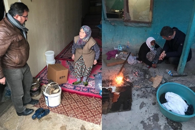 Muhtarlar 65 yaş üstü için sahada, Büyükşehir yanlarında