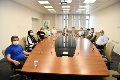 muhtarlarla bir araya geldi