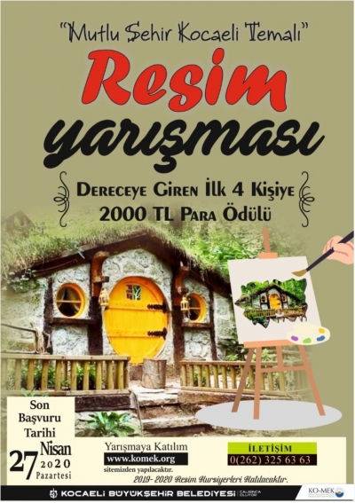 “Mutlu Şehir Kocaeli” resim yarışması