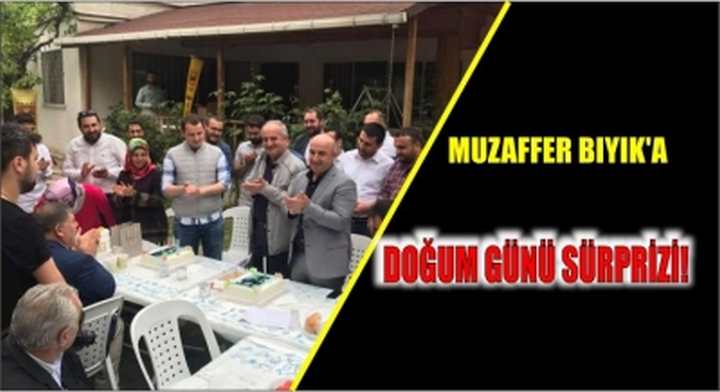 Muzaffer Bıyık’a Doğum Günü Sürprizi!