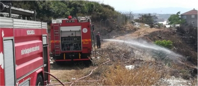 Nedeni Bilinmeyen Yangın Herkesi Paniğe Soktu 