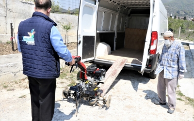 Nurettin Amca’ya Büyükşehir’den yardım eli