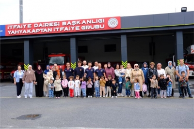 Öğrenciler itfaiyecilik mesleğini yakından tanıdı